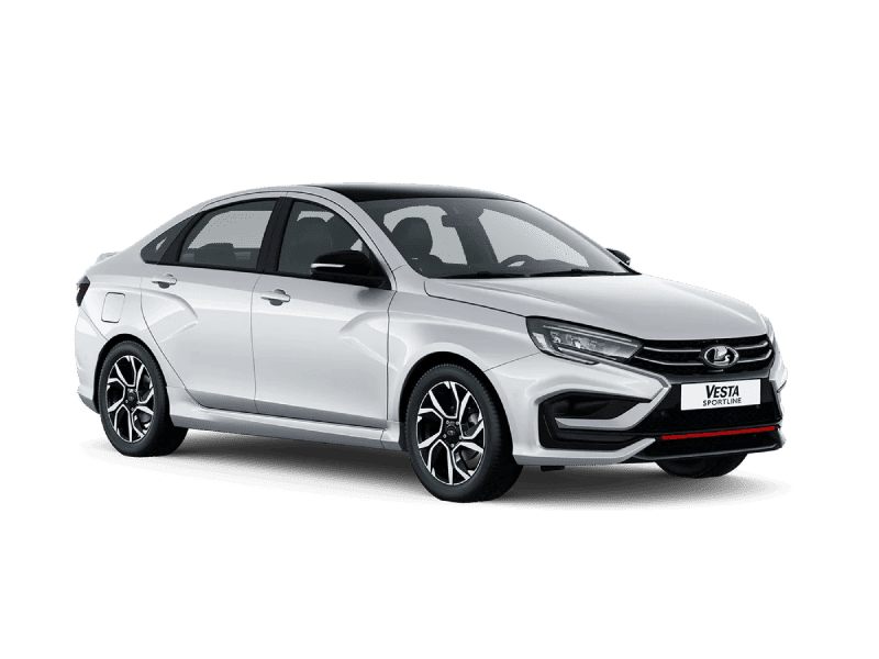 Купить Lada Vesta Sportline в Уфе - БЕЛЫЙ "ЛЕДНИКОВЫЙ" (221)